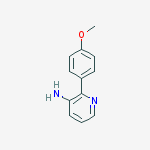 Structure of 2-(4-methoxyphenyl)pyridin-3-amine