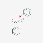 2-phenoxy-1-phenylpropan-1-one结构式
