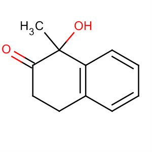 Structure of 2(1H)-Naphthalenone, 3,4-dihydro-1-hydroxy-1-methyl-