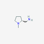 (R)-(1-methylpyrrolidin-2-yl)methanamine结构式