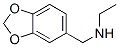 N-(benzo[d][1,3]dioxol-5-ylmethyl)ethanamine结构式