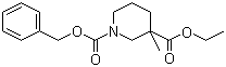 Structure of N-Cbz-3-Methylnipecotic acid ethyl ester