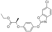 Structure of FENOXAPROP-P-ETHYL