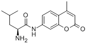L-LEUCINE 7-AMIDO-4-METHYLCOUMARIN结构式