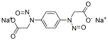 Structure of N,N-BIS(CARBOXYMETHYL)-N,N-DINITROSO-P-PHENYLENEDIAMINE, DISODIUM SALT