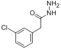 Chemical structure of 3-CHLOROPHENYLACETYLHYDRAZIDE