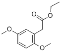 Structure of ETHYL 2,5-DIMETHOXYPHENYLACETATE