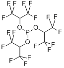Chemical structure of TRIS(1,1,1,3,3,3-HEXAFLUORO-2-PROPYL) PHOSPHITE