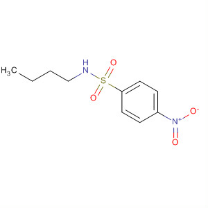 Structure of Benzenesulfonamide, N-butyl-4-nitro-