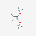 Structure of 3,4-Di(tert-butoxy)-3-cyclobutene-1,2-dione