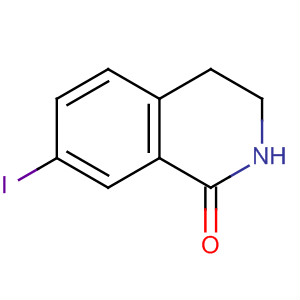 Structure of 1(2H)-Isoquinolinone, 3,4-dihydro-7-iodo-