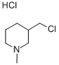 Structure of 3-CHLOROMETHYL-1-METHYLPIPERIDINE HYDROCHLORIDE