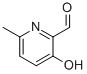 Structure of 3-Hydroxy-6-methylpyridine-2-carboxaldehyde