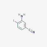 Structure of 3-AMino-4-iodobenzonitrile