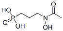 Structure of 3-(N-acetyl-N-hydroxy)aminopropylphosphonic acid