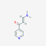 Structure of 3-(dimethylamino)-1-(pyridin-4-yl)prop-2-en-1-one