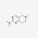 Structure of 6-Methyl-5,6,7,8-tetrahydro-pyrido[4,3-d]pyriMidin-2-ylaMine