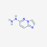 Structure of 6-Hydrazinoimidazo[1,2-b]pyridazine