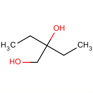 Structure of 1,2-Butanediol, 2-ethyl-