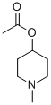 Structure of 1-methyl-4-piperidyl acetate