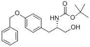 Structure of BOC-(S)-2-AMINO-3-[4-(PHENYLMETHOXY)PHENYL]-1-PROPANOL