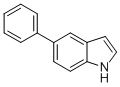Structure of 5-PHENYL-1H-INDOLE