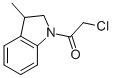 1H-INDOLE,1-(CHLOROACETYL)-2,3-DIHYDRO-3-METHYL-结构式
