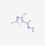 Structure of 2,4-DICHLORO-1,3-THIAZOLE-5-CARBOXALDEHYDE OXIME