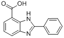 2-PHENYL-3H-BENZOIMIDAZOLE-4-CARBOXYLIC ACID结构式