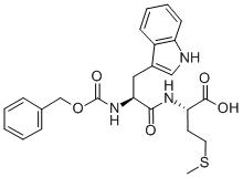 Structure of Z-TRP-MET-OH