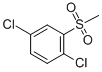 Structure of 1,4-DICHLORO-2-(METHYLSULFONYL)BENZENE