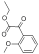 ETHYL 2-METHOXYBENZOYLFORMATE结构式