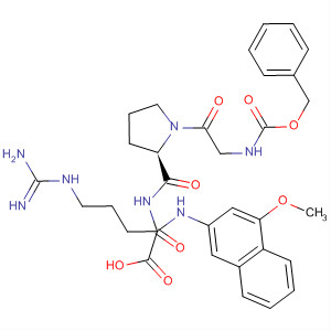 Structure of Z-GLY-PRO-ARG-4M-BETANA ACETATE SALT