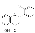 Chemical structure of 5-HYDROXY-2'-METHOXYFLAVONE