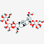Structure of esculentoside H