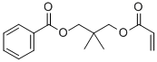 Structure of NEOPENTYL GLYCOL ACRYLATE BENZOATE
