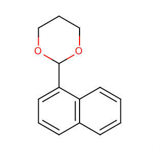 1,3-DIOXANE,2-(1-NAPHTHALENYL)-结构式