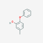 Structure of PHENOL,5-METHYL-2-PHENOXY-