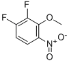 2,3-二氟-6-硝基苯甲醚结构式