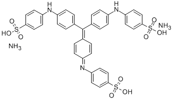 Structure of ANILINE BLUE  DIAMMONIUM SALT  CERTIFIED