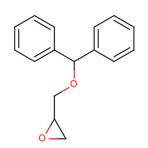 Structure of Oxirane, [(diphenylmethoxy)methyl]-