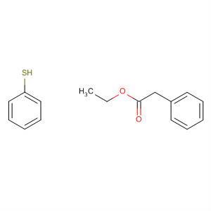 Structure of Benzeneacetic acid, a-(phenylthio)-, ethyl ester