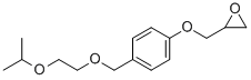 Structure of [[4-[[2-(1-Methylethoxy)ethoxy]methyl]phenoxy]methyl]oxirane