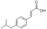 Structure of 4-Isobutylcinnamic acid
