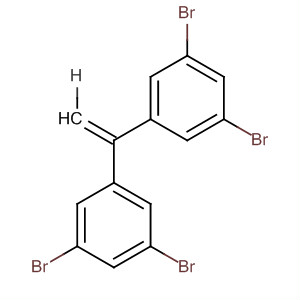 Structure of Benzene, 1,1'-(1E)-1,2-ethenediylbis[3,5-dibromo-