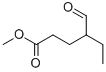 Structure of 4-FORMYL-HEXANOIC ACID METHYL ESTER