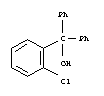 Structure of CLOTRIMAZOLE IMP. A (PHARMEUROPA): (2-CHLOROPHENYL)DIPHENYLMETHANOL