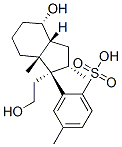 (S,1R,3aR,4S,7aR)-Octahydro-4-hydroxy-,7a-dimethyl-1H-indene-1-ethanol 1-(4-Methylbenzenesulfonate)结构式