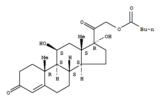 Structure of 11beta,17,21-Trihydroxypregn-4-ene-3,20-dione 21-valerate