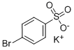 Structure of 4-Bromo-benzenesulfonic acid potassium salt
